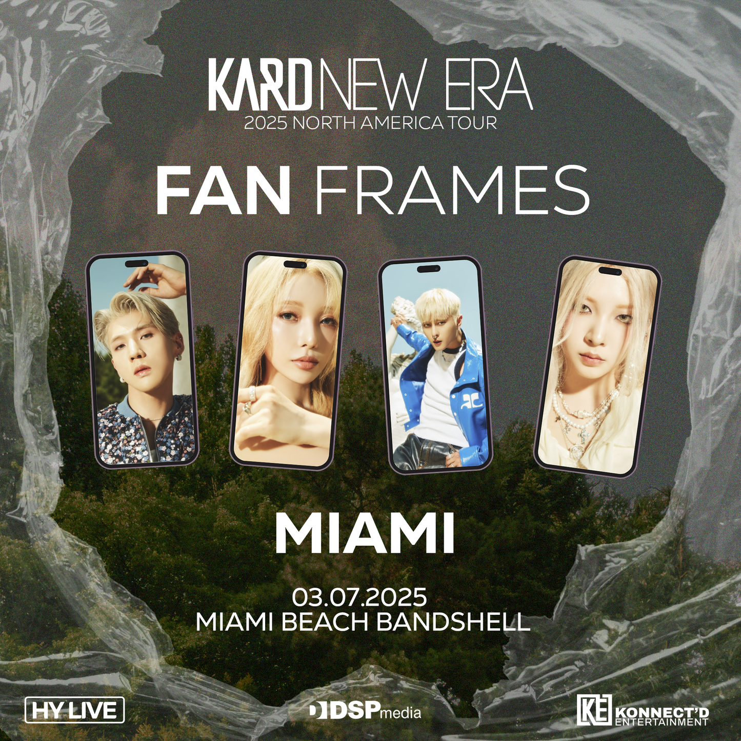 MIAMI - FAN FRAME - KARD