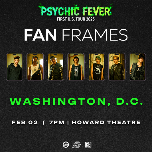 WASHINGTON D.C - FAN FRAME - PSYCHIC FEVER